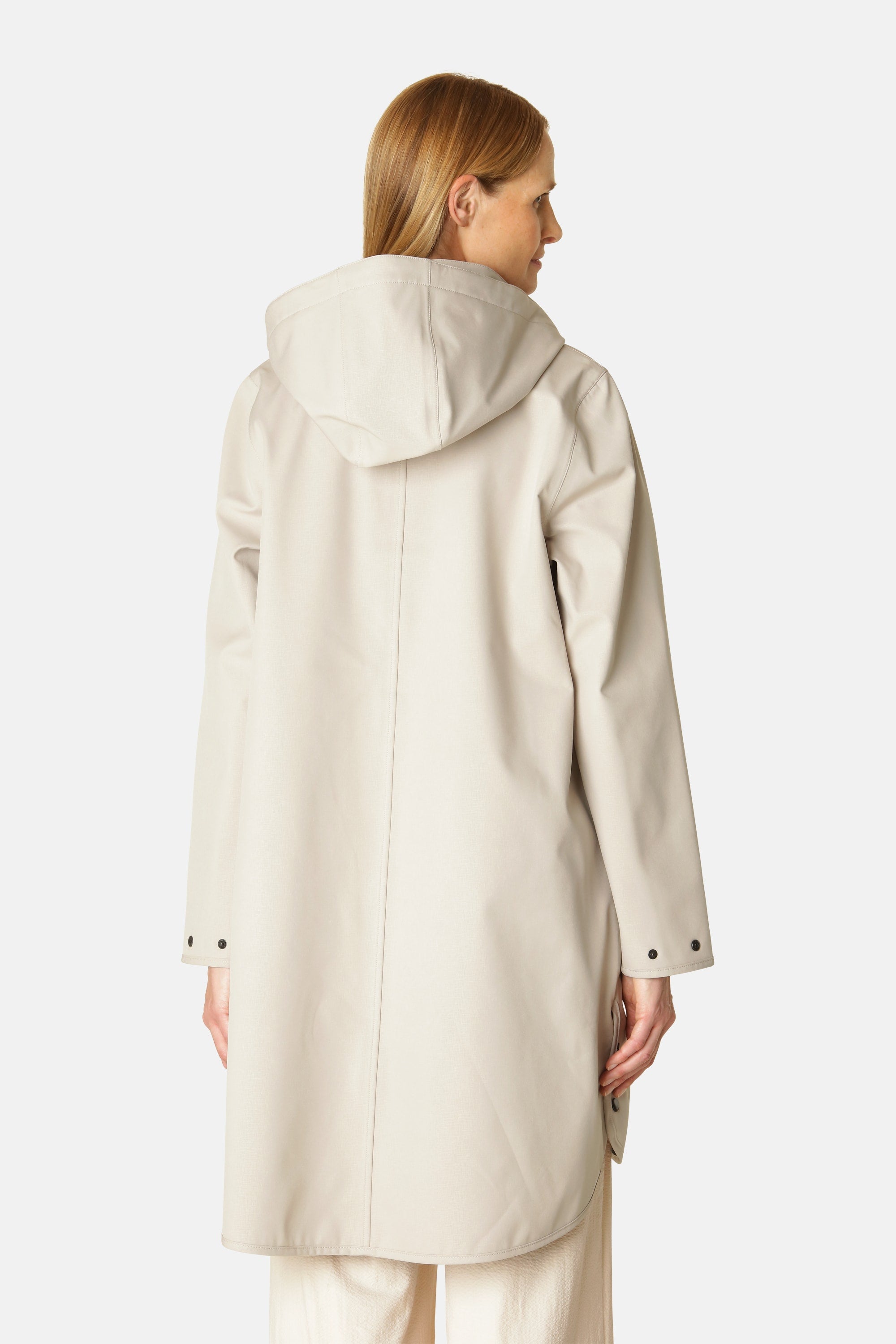 Softshell Regnjakke A-fasong - Chateau Gray